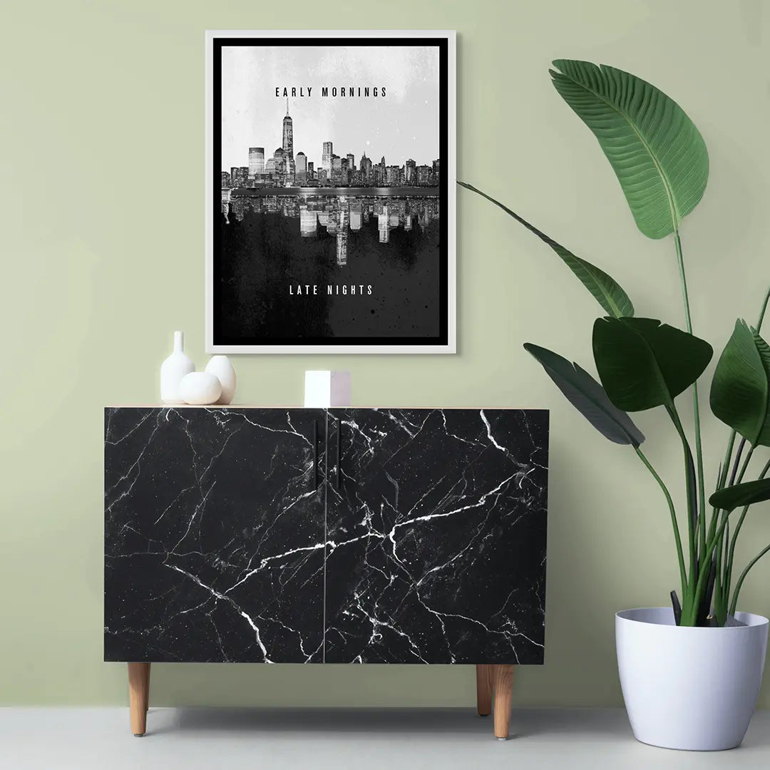 Early Mornings, Late Nights | Plakat