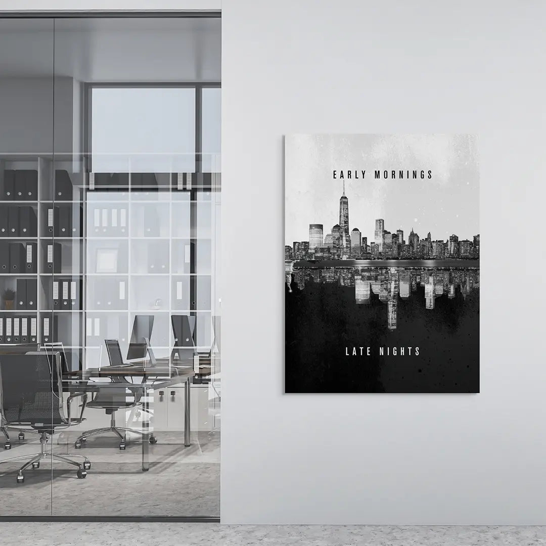 Early Mornings, Late Nights | Plakat