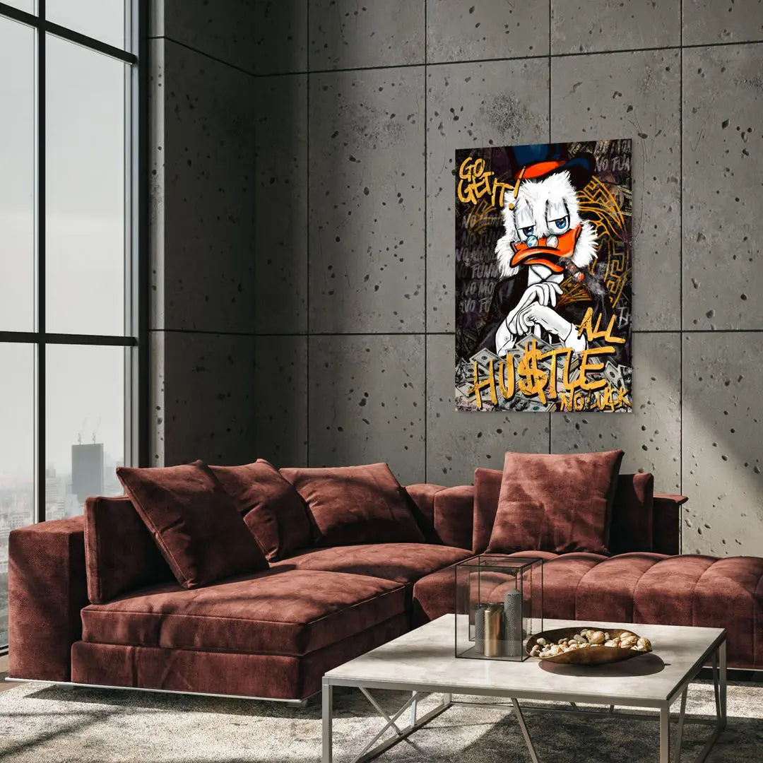 All Hustle Scrooge | Plakat