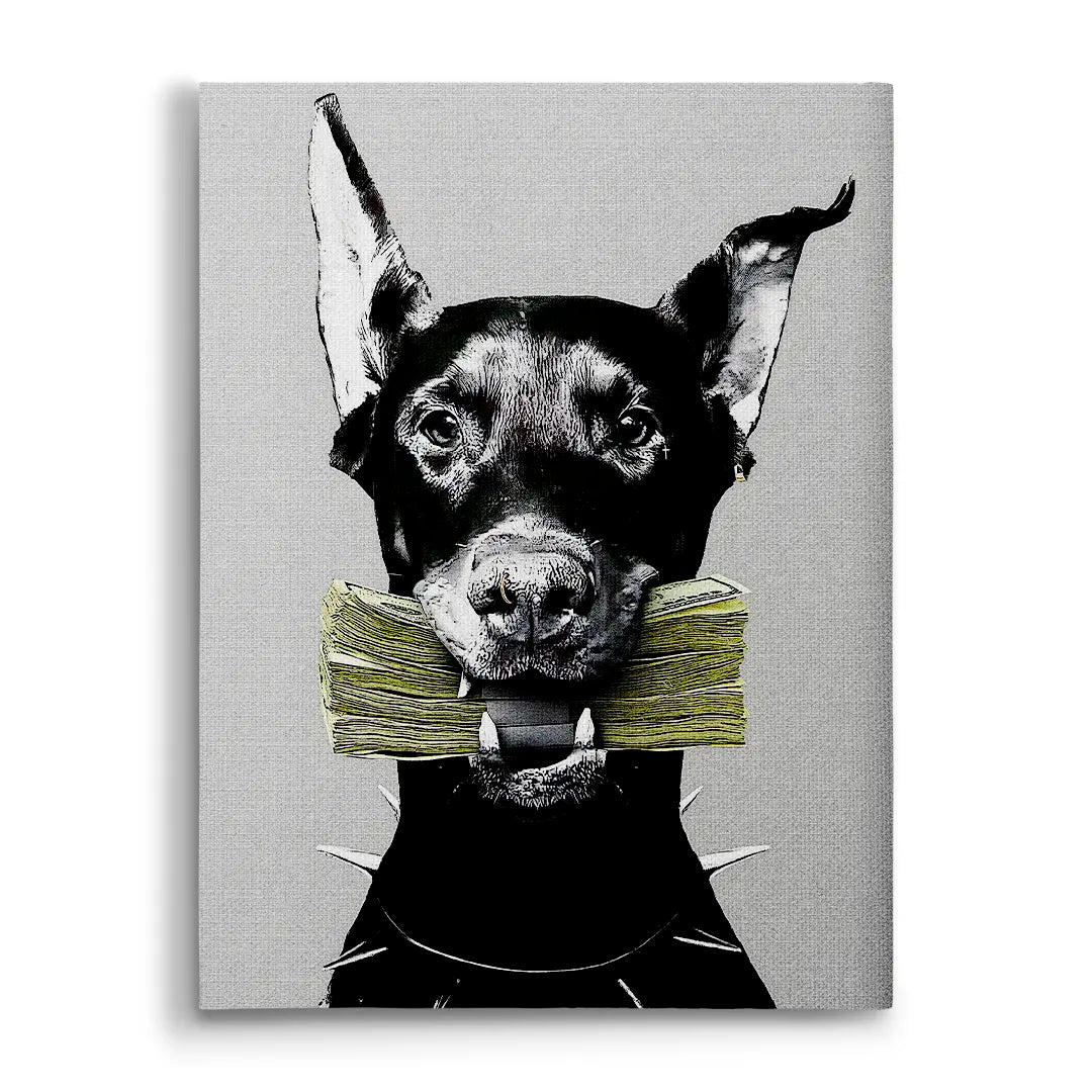 Cash Doberman | Obraz