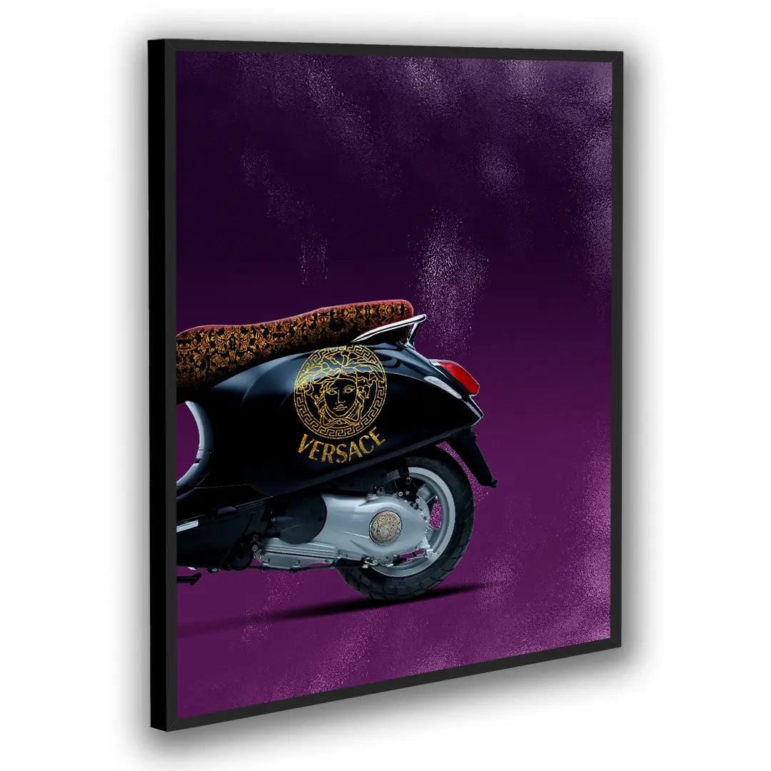 Vespa Versace Tył | Plakat