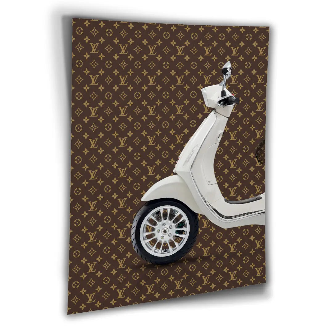Vespa Louis Vuitton Przód | Plakat