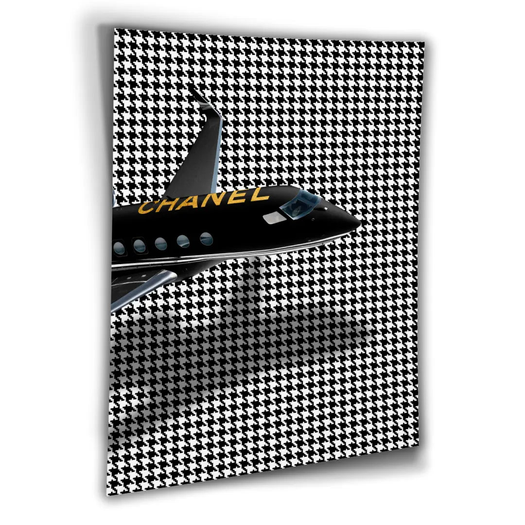 Chanel Prywatny Odrzutowiec | Plakat