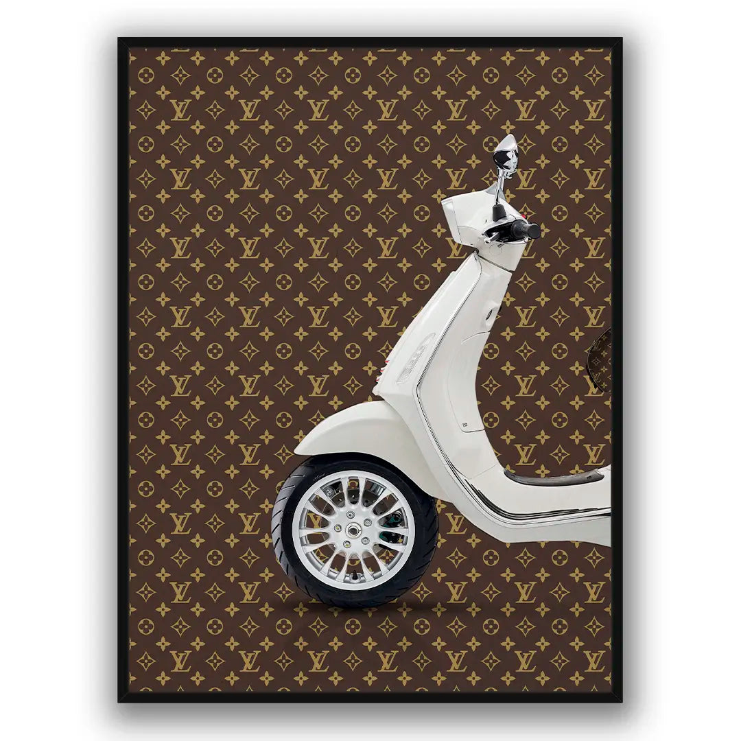 Vespa Louis Vuitton Przód | Plakat