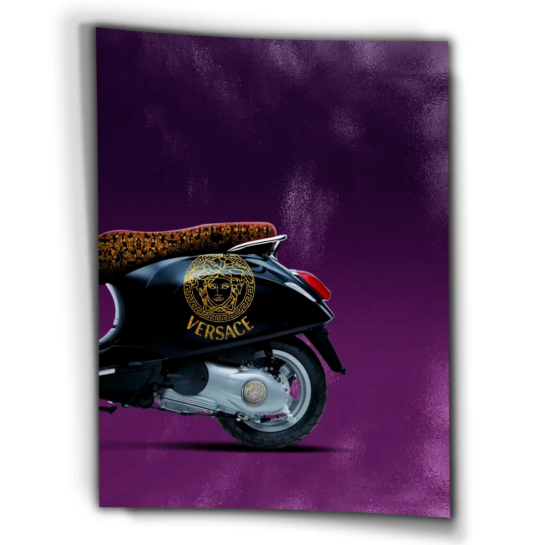 Vespa Versace Tył | Plakat