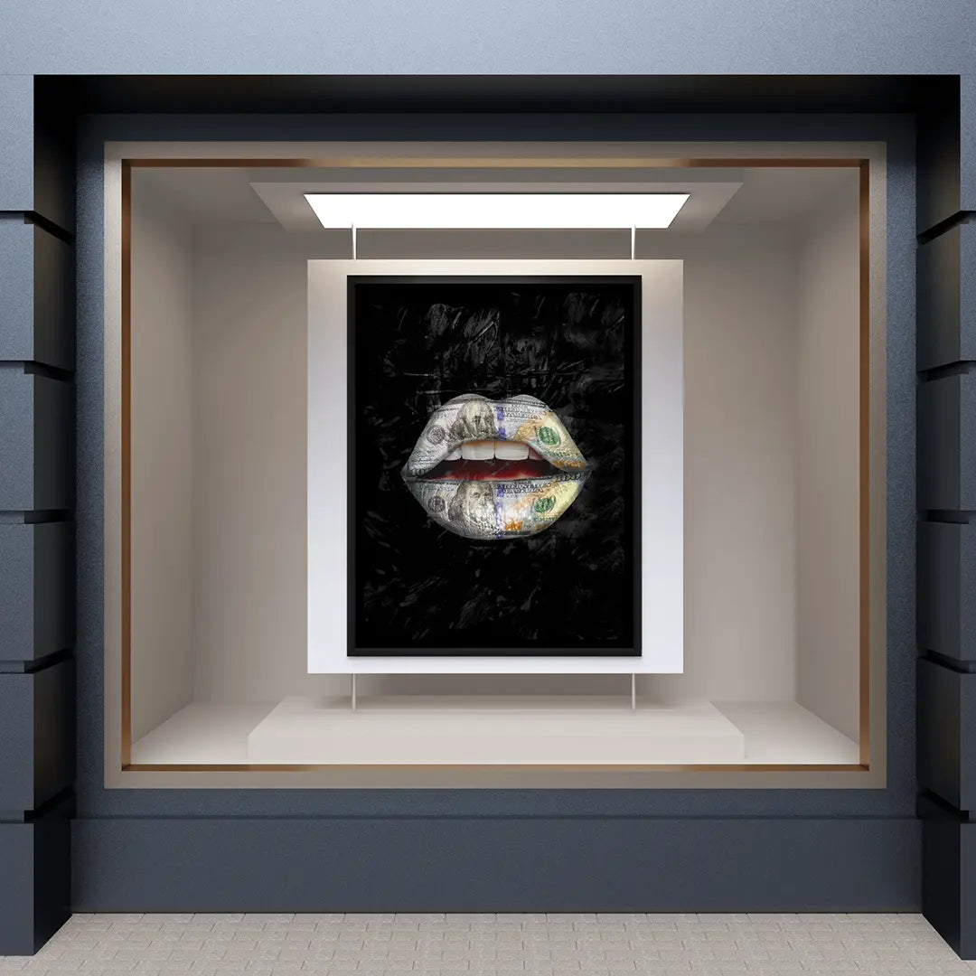 Dollar Lips | Plakat