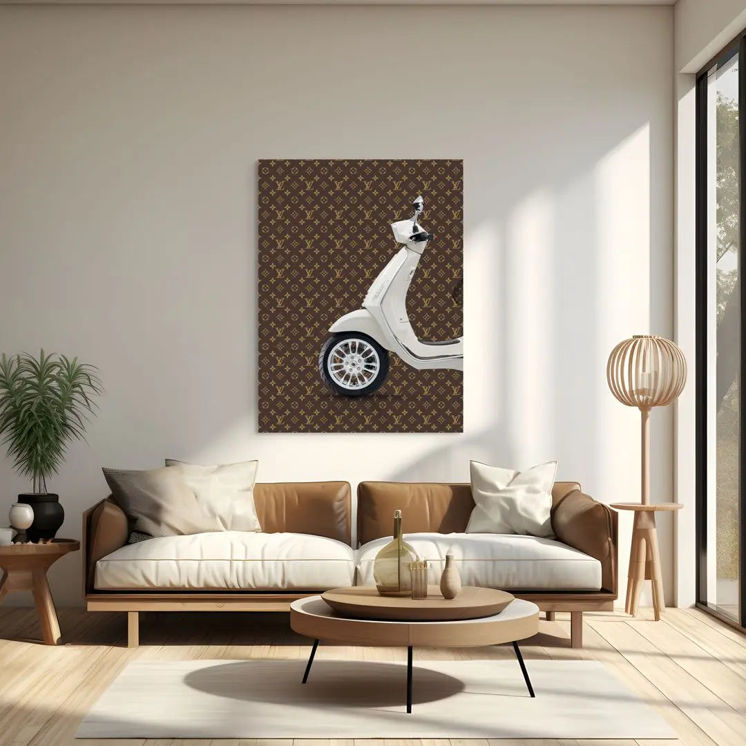 Vespa Louis Vuitton Przód | Plakat