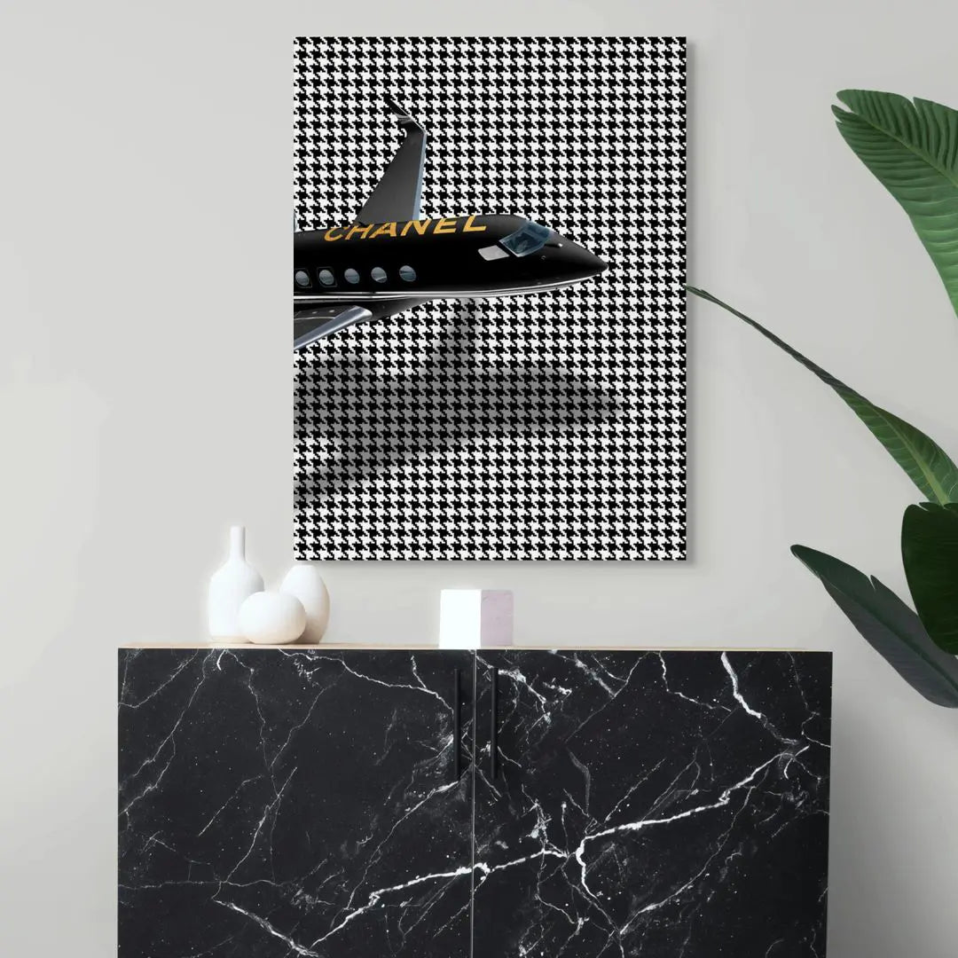 Chanel Prywatny Odrzutowiec | Plakat