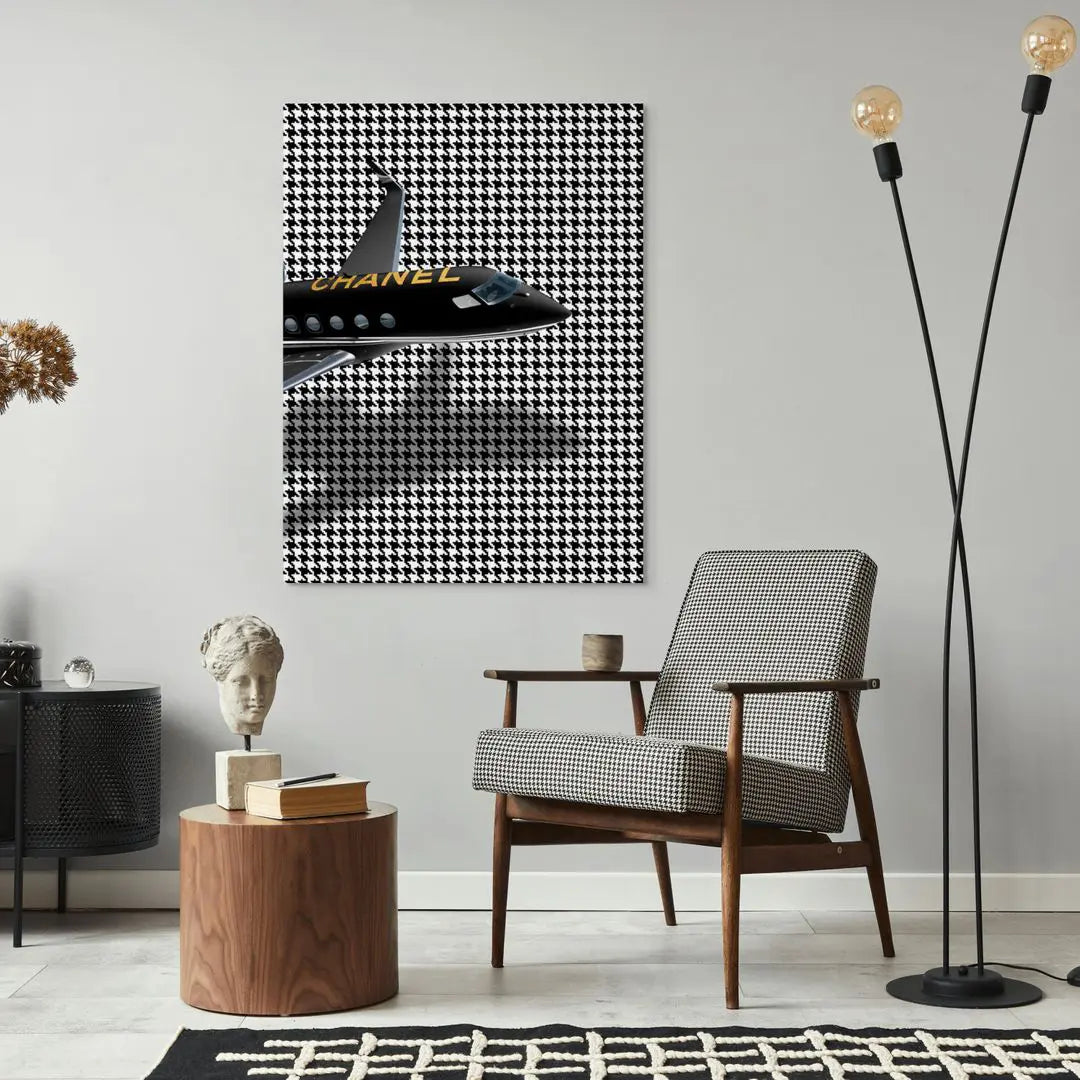 Chanel Prywatny Odrzutowiec | Plakat