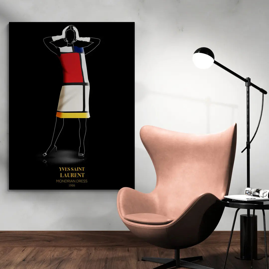 YSL Ikoniczna Sukienka | Plakat