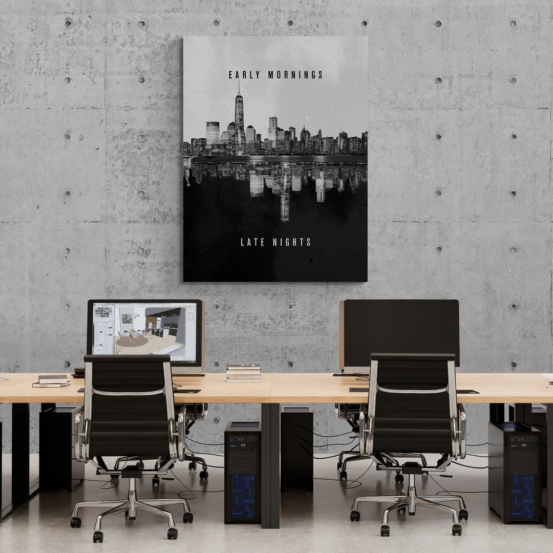 Early Mornings, Late Nights | Plakat