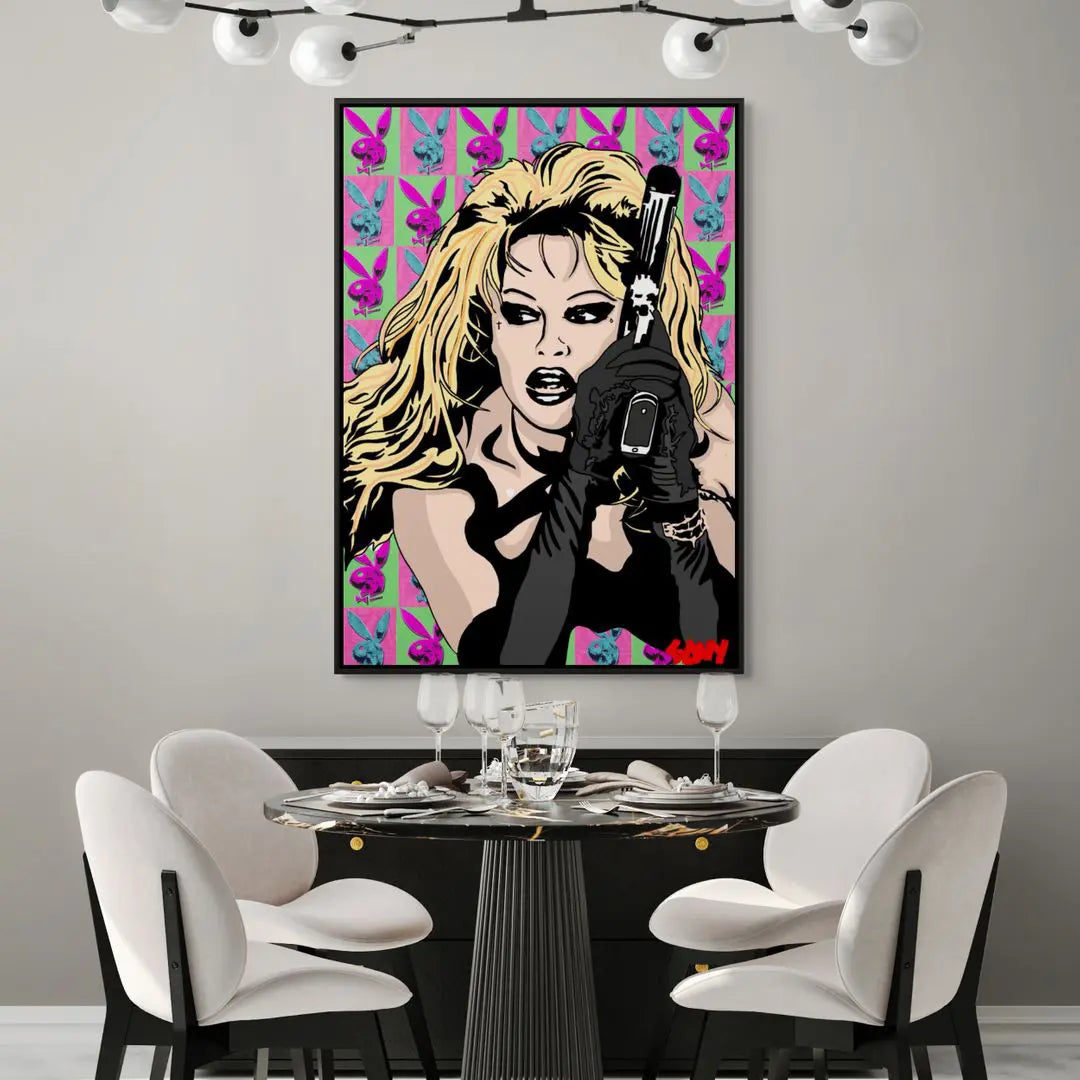 Pamela Barb Wire Playboy | Obraz