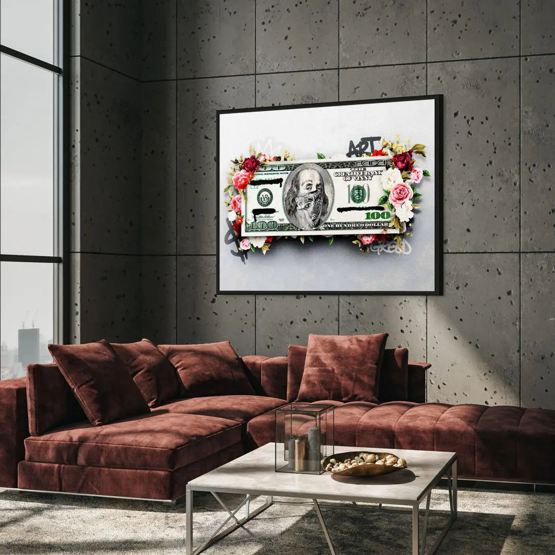 Money & Roses | Plakat