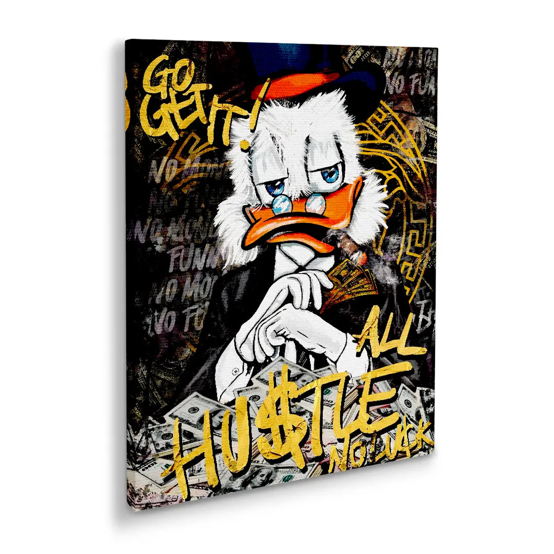 All Hustle Scrooge | Obraz