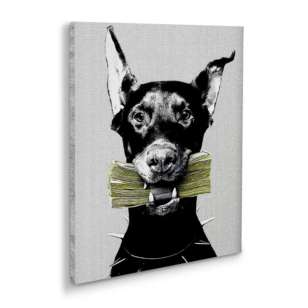 Cash Doberman | Obraz