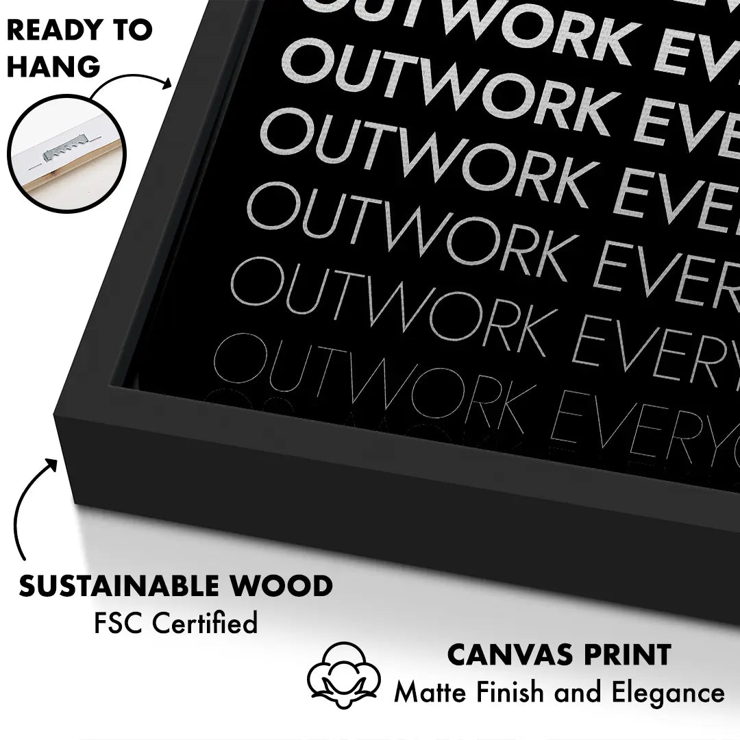 Outwork Everyone | Obraz