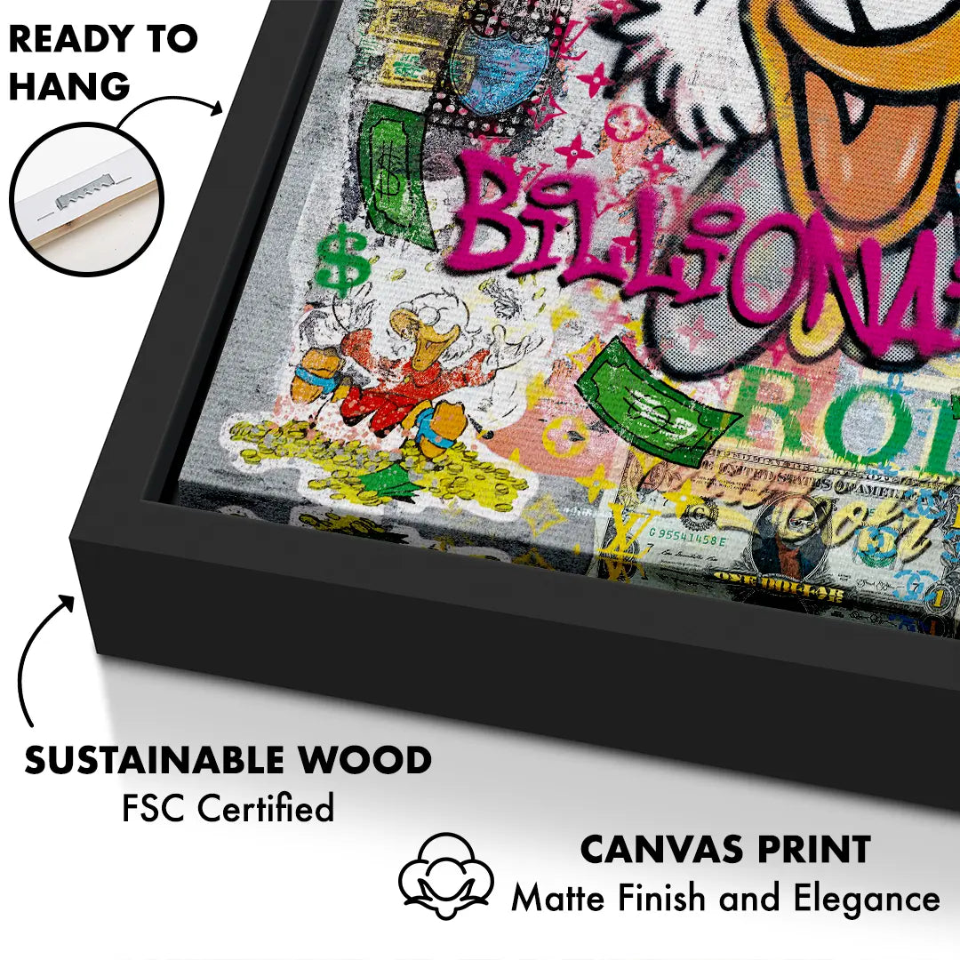 Billionaire Scrooge | Obraz