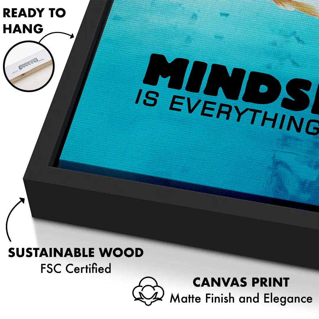 Mindset Is Everything | Obraz