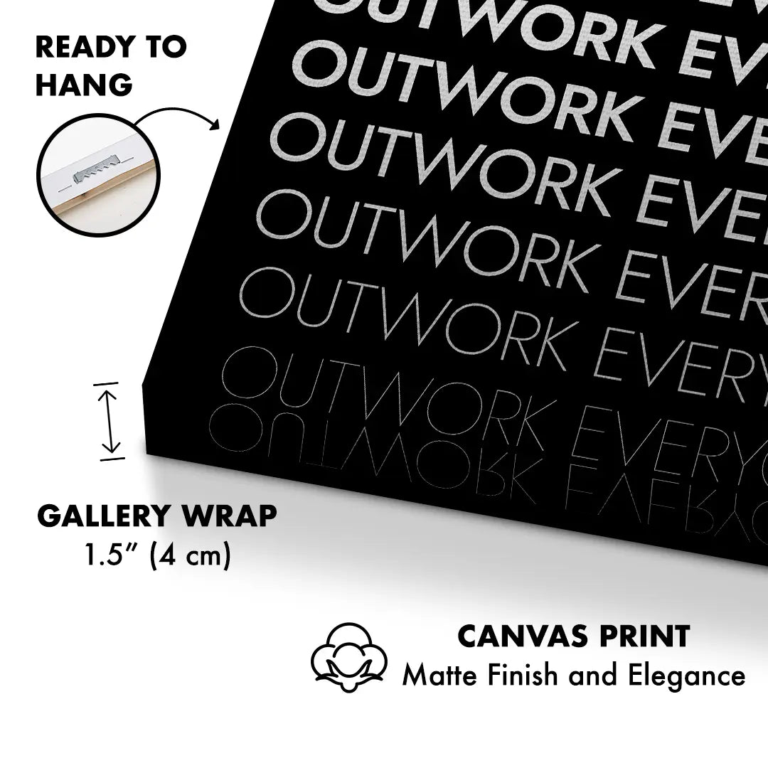 Outwork Everyone | Obraz