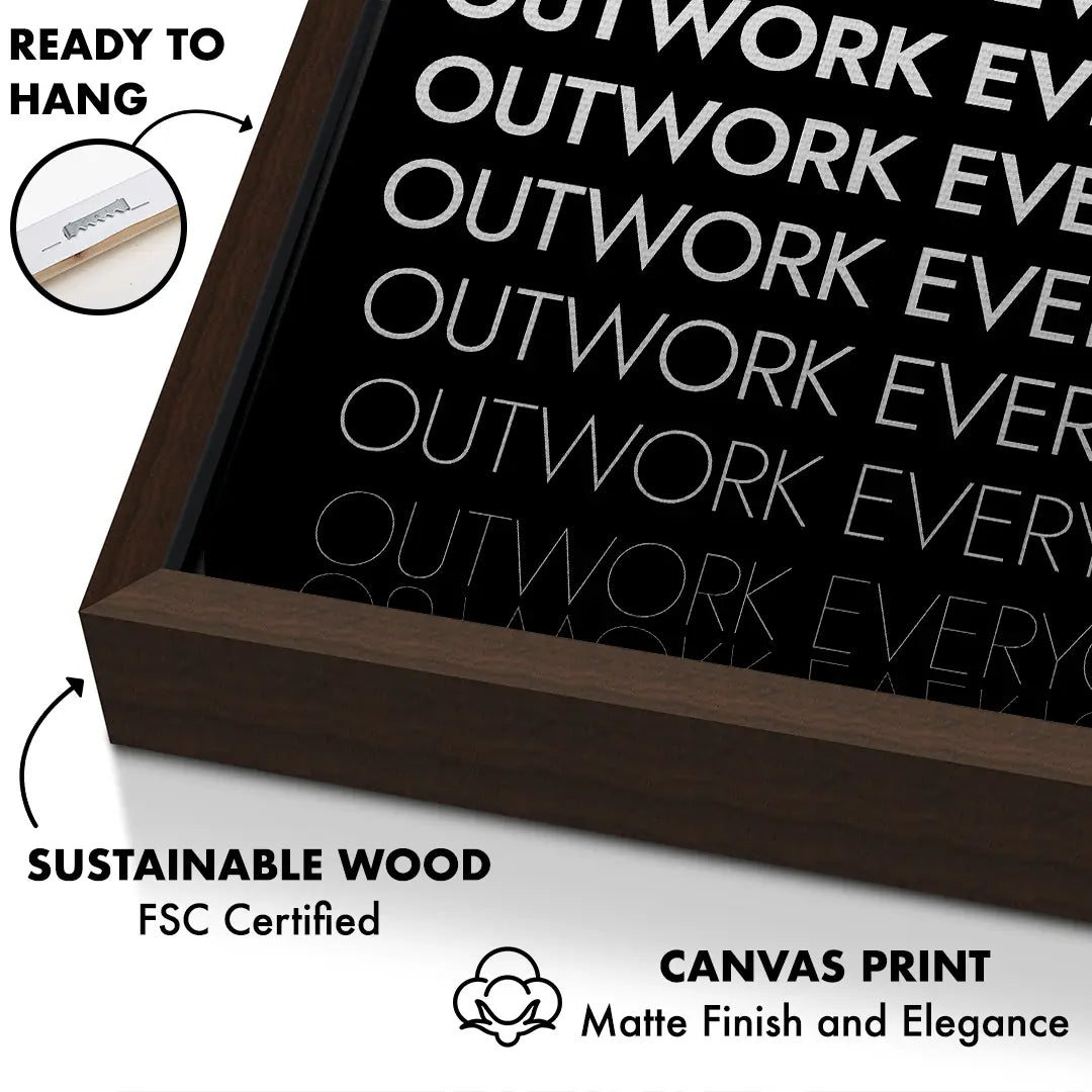 Outwork Everyone | Obraz