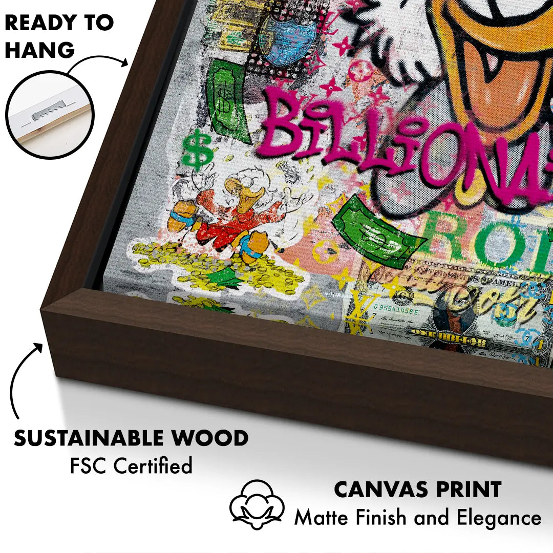 Billionaire Scrooge | Obraz