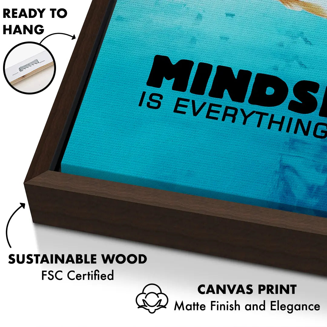 Mindset Is Everything | Obraz