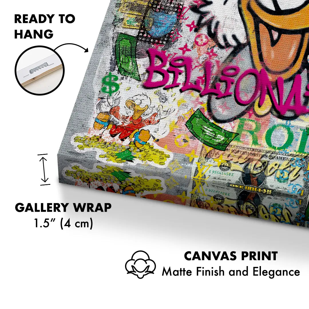 Billionaire Scrooge | Obraz