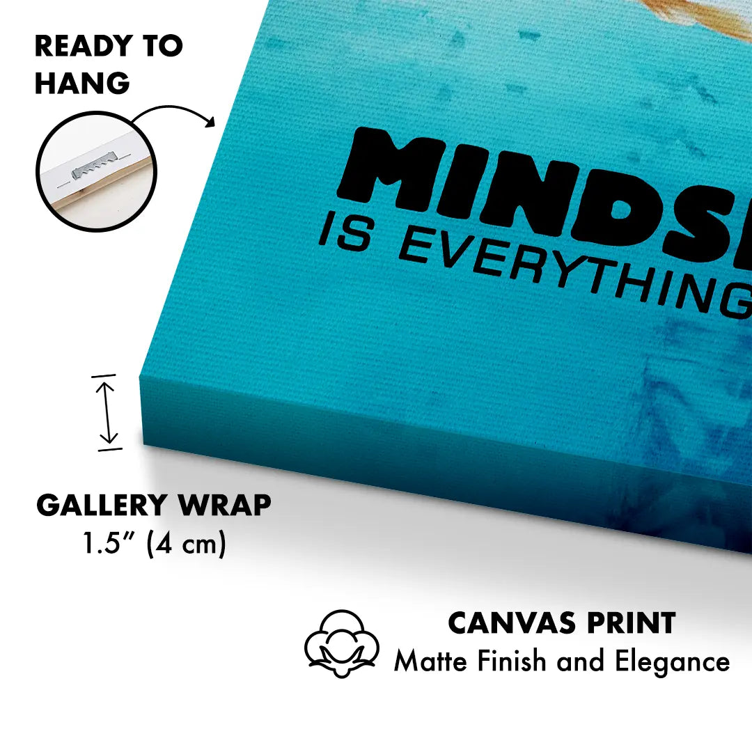 Mindset Is Everything | Obraz