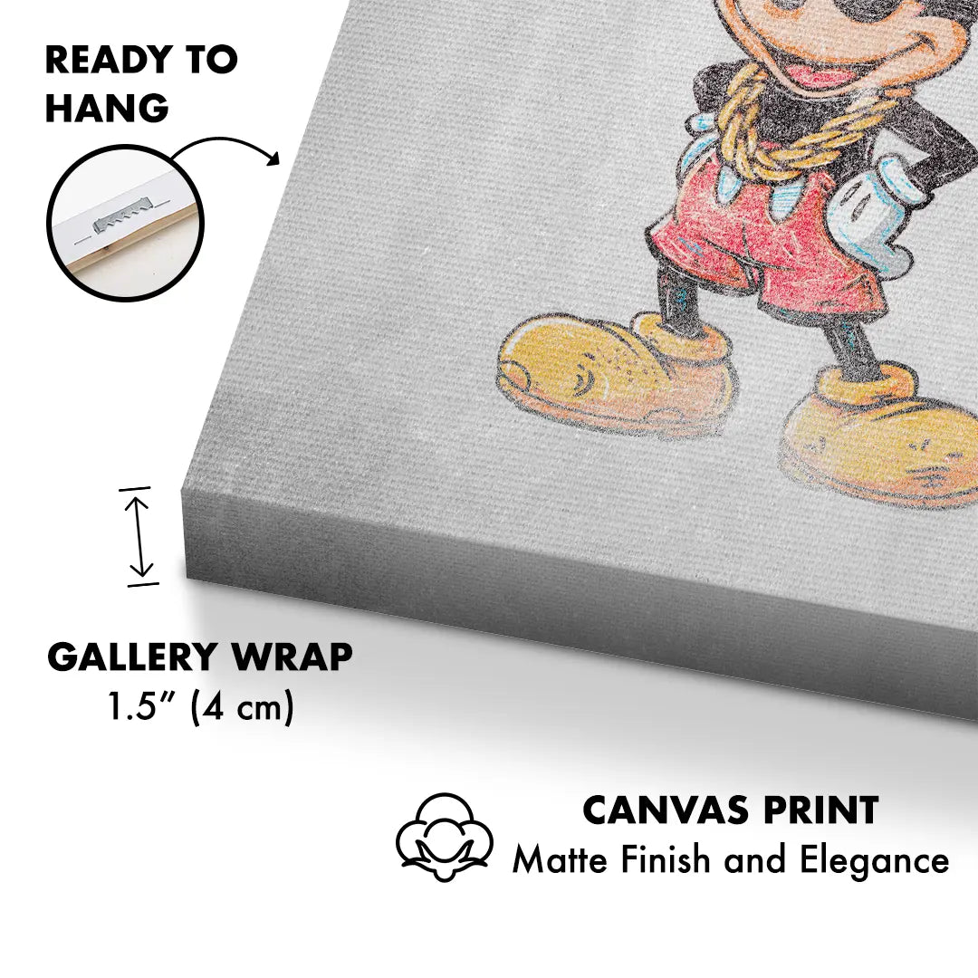 Mickey - Time Is Free | Obraz