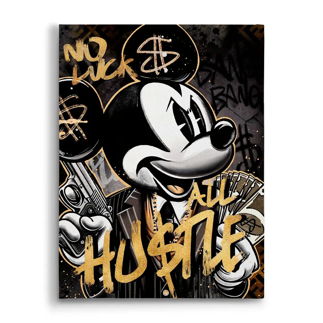 All Hustle Mickey | Obraz