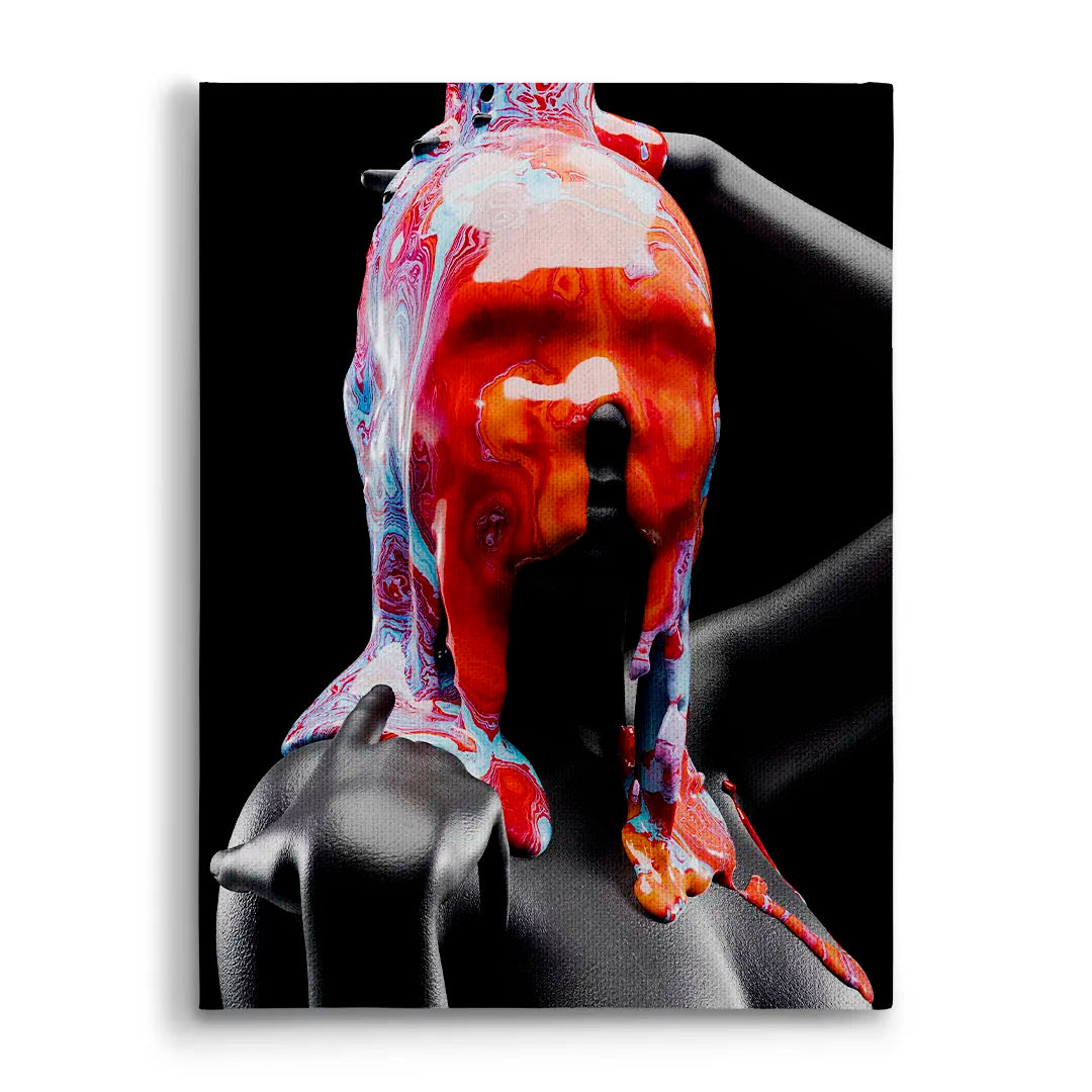 Chromatic Cascade | Obraz