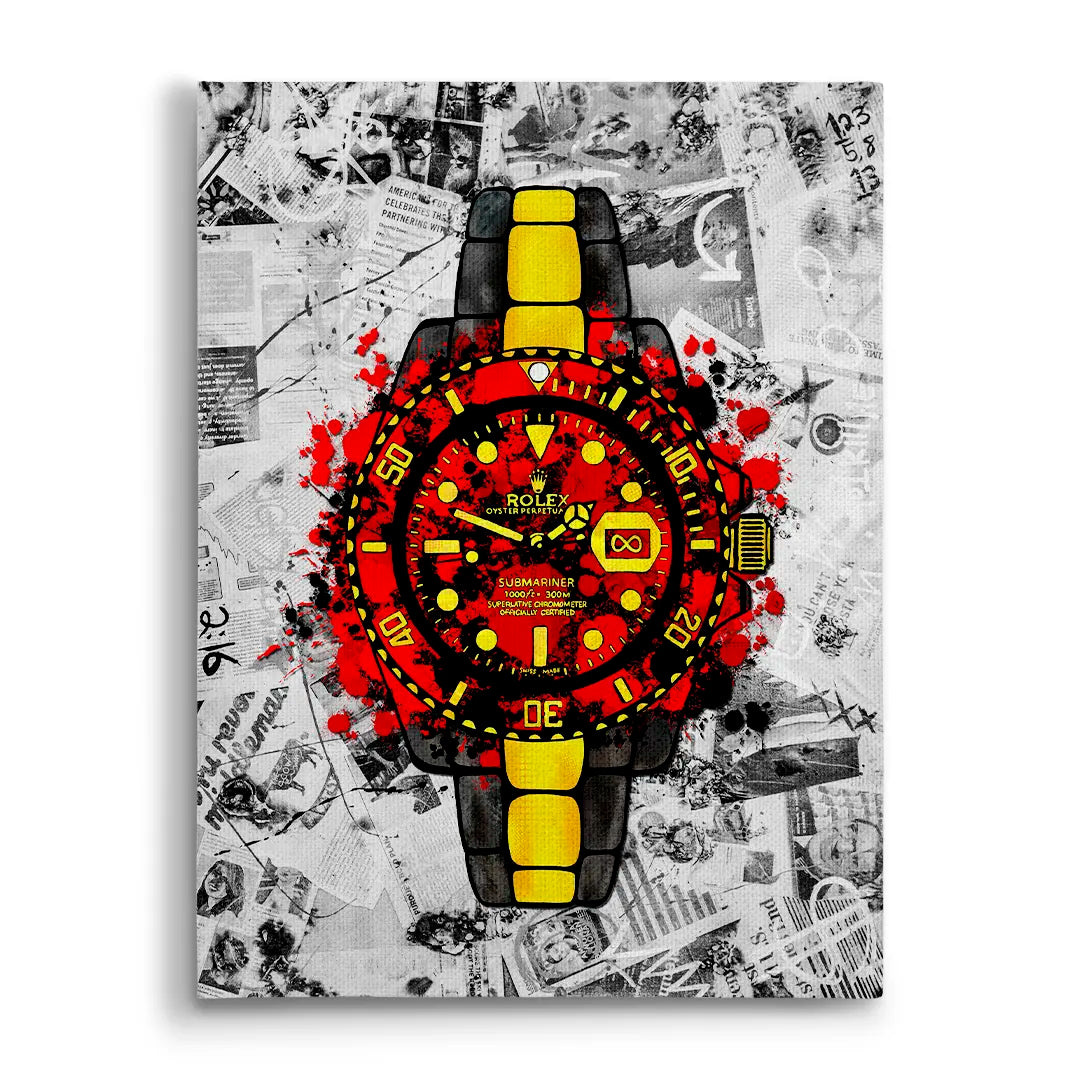 Submariner Czerwony | Obraz