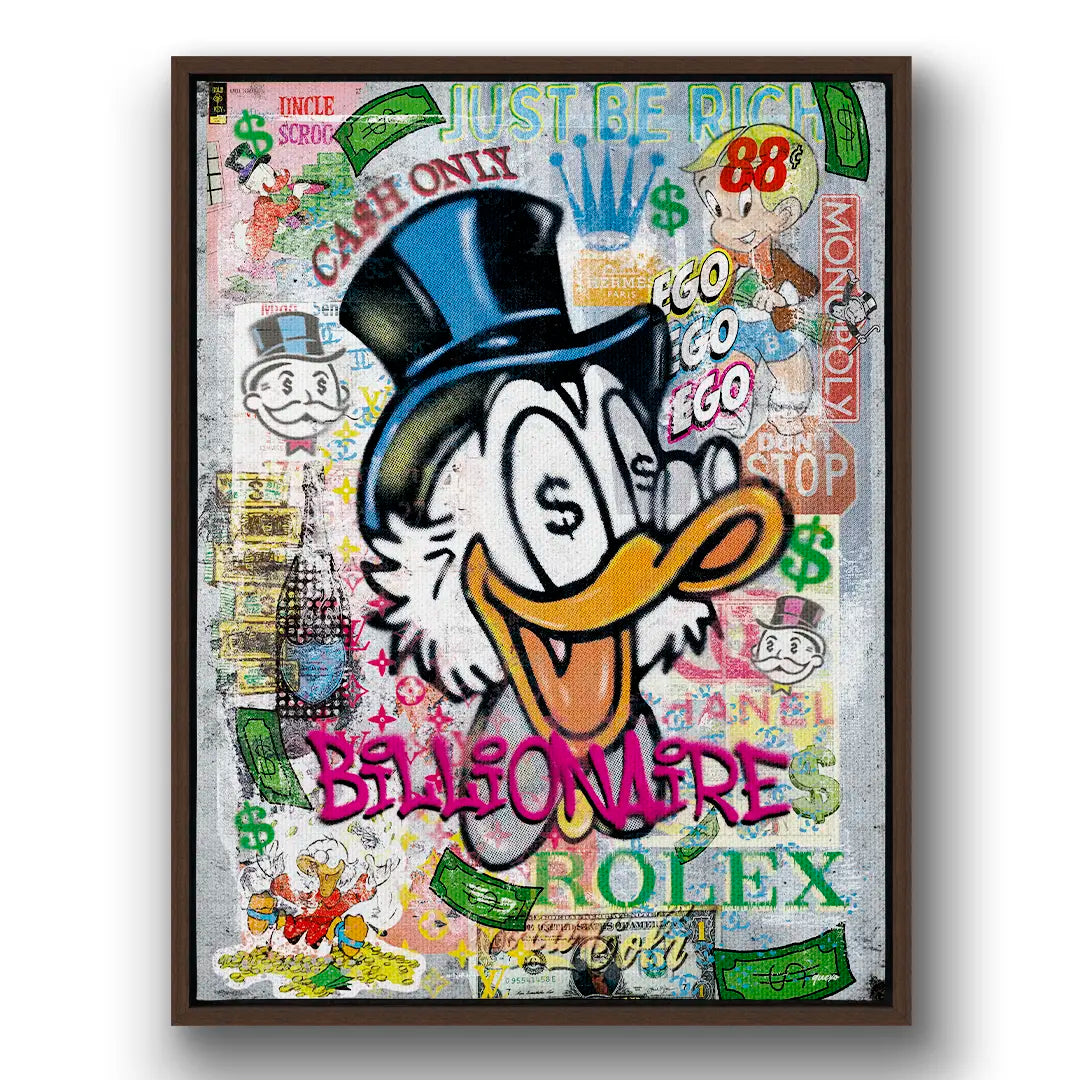 Billionaire Scrooge | Obraz