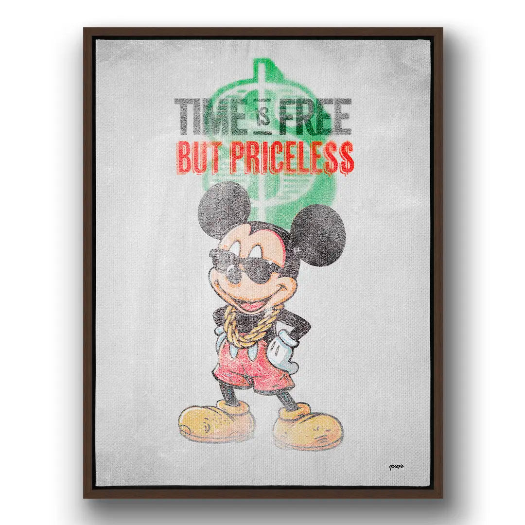 Mickey - Time Is Free | Obraz