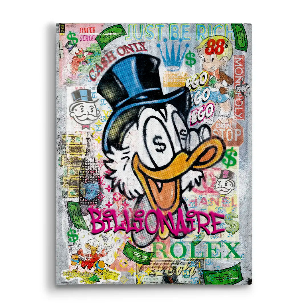 Billionaire Scrooge | Obraz