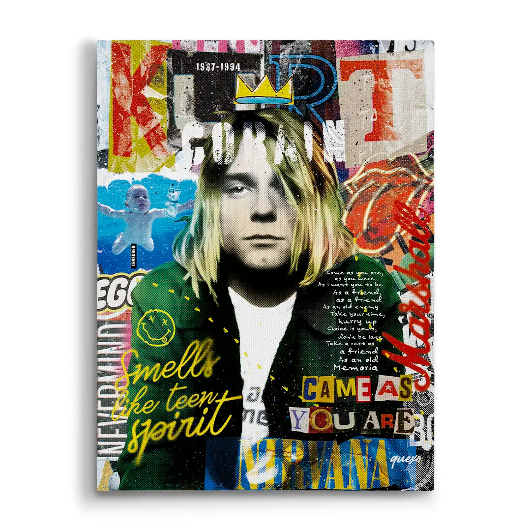 Kurt Cobain - Smells Like Teen Spirit | Obraz