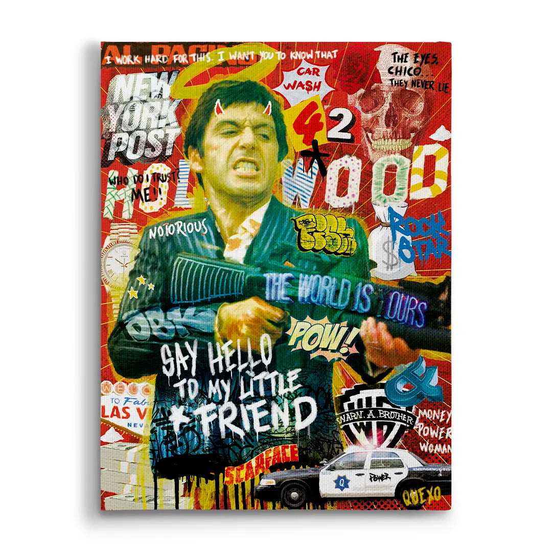 Scarface: Say Hello To My Little Friend | Obraz