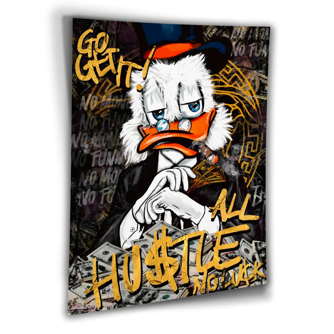 All Hustle Scrooge | Plakat