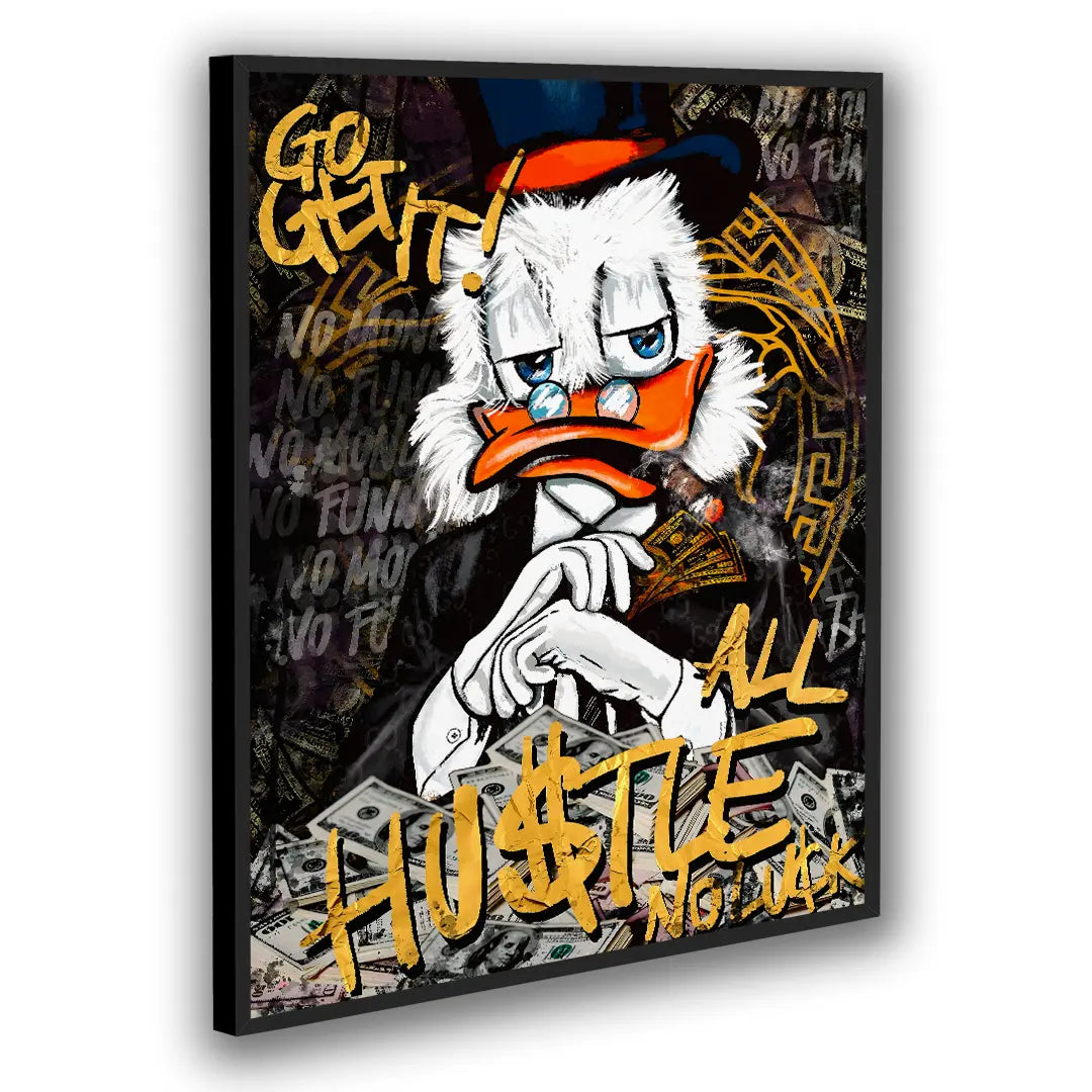 All Hustle Scrooge | Plakat