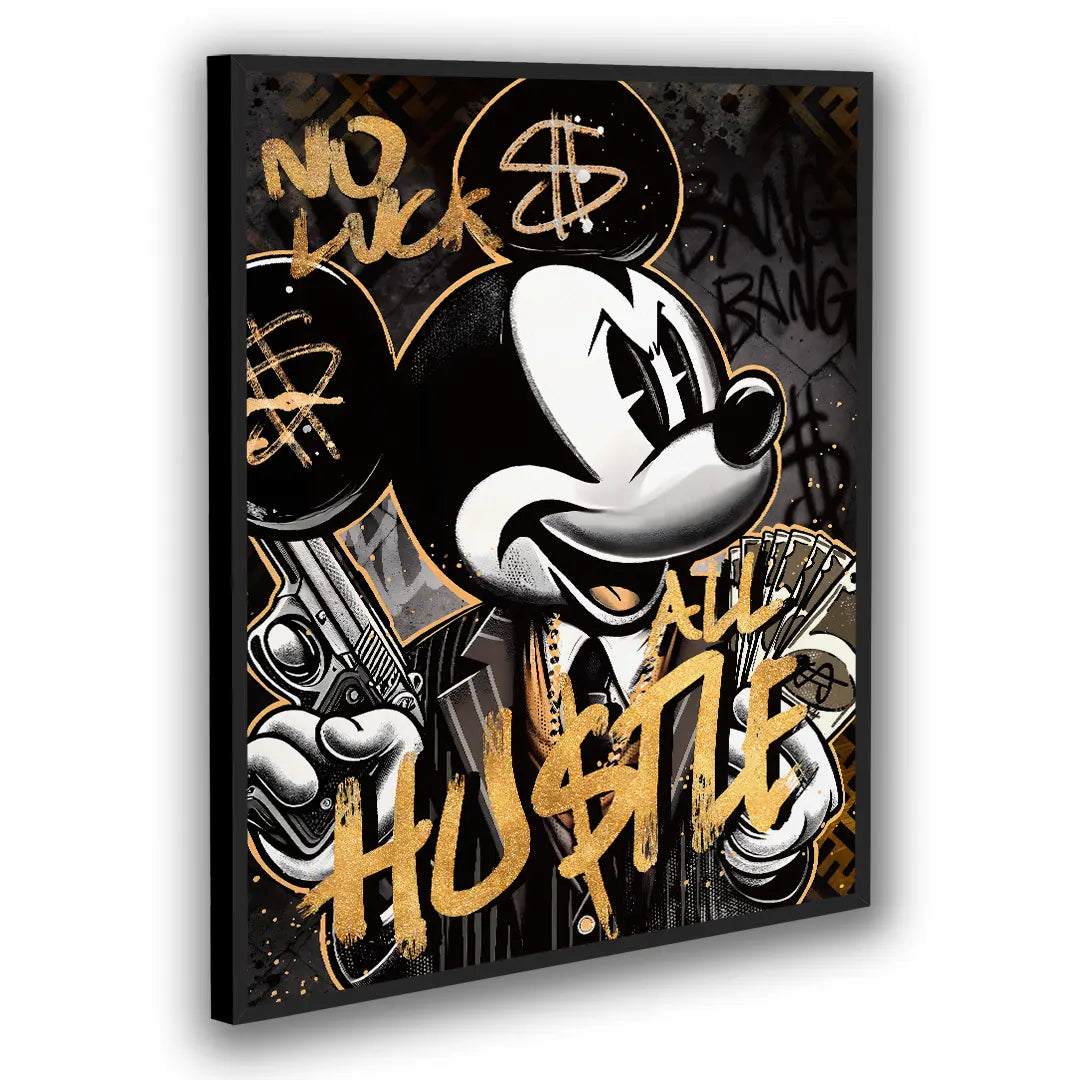 All Hustle Mickey | Plakat
