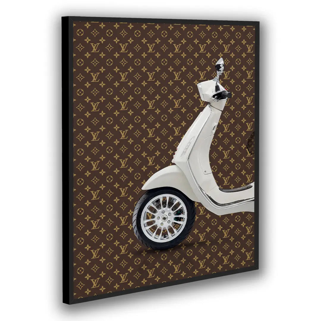 Vespa Louis Vuitton Przód | Plakat