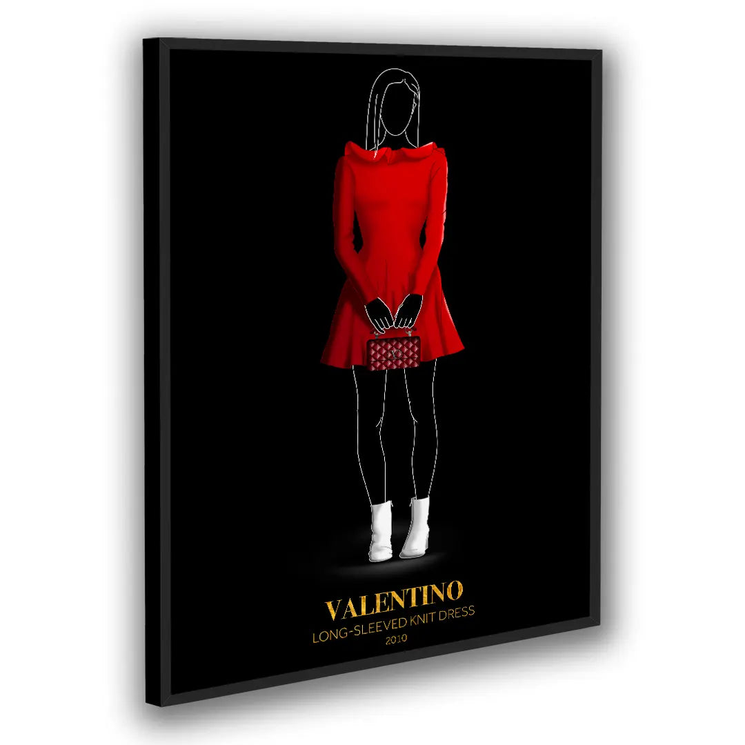 Valentino Ikoniczna Sukienka | Plakat
