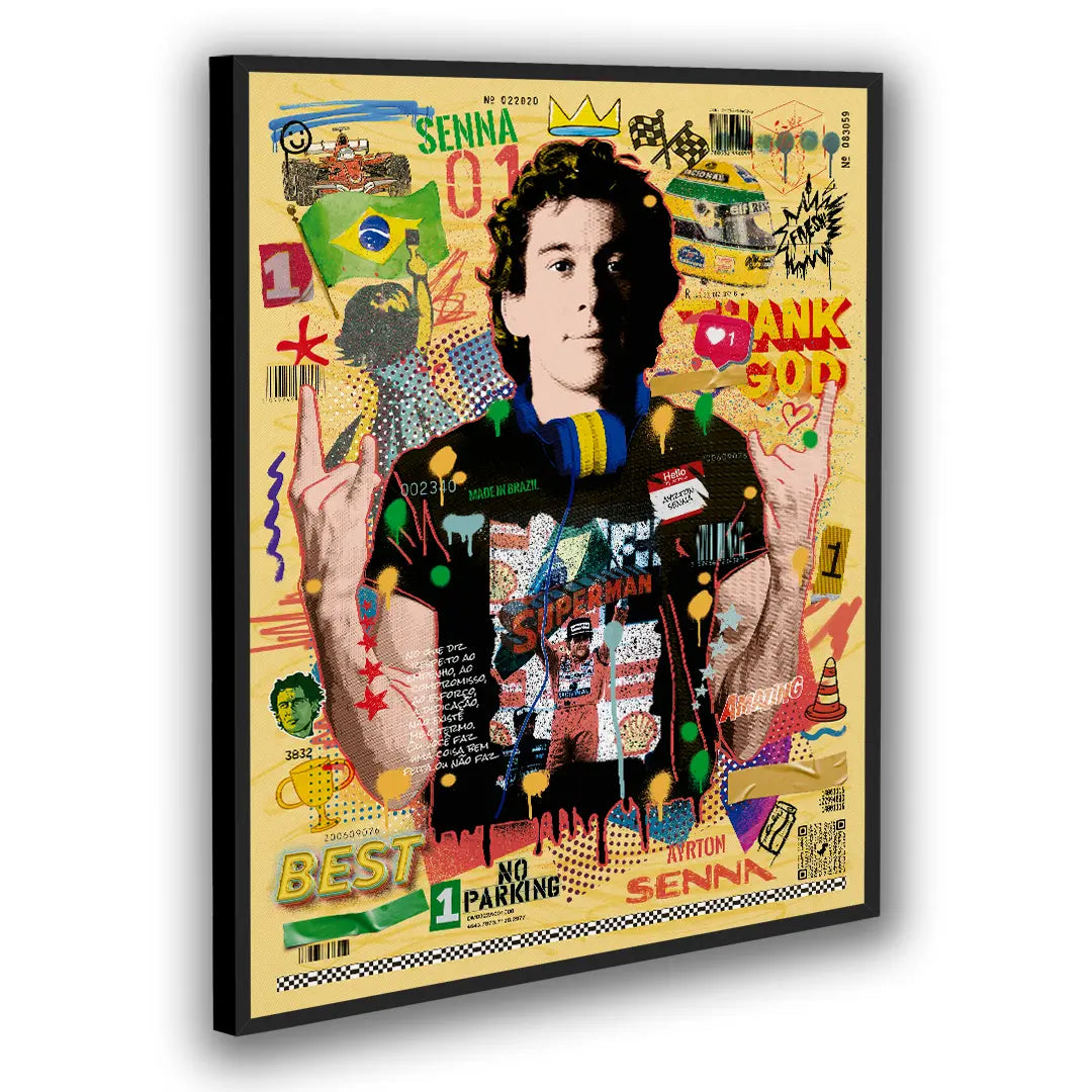 Ayrton Senna | Plakat