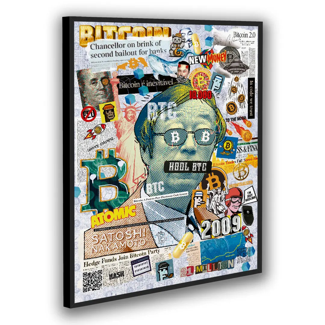Bitcoin Satoshi | Plakat
