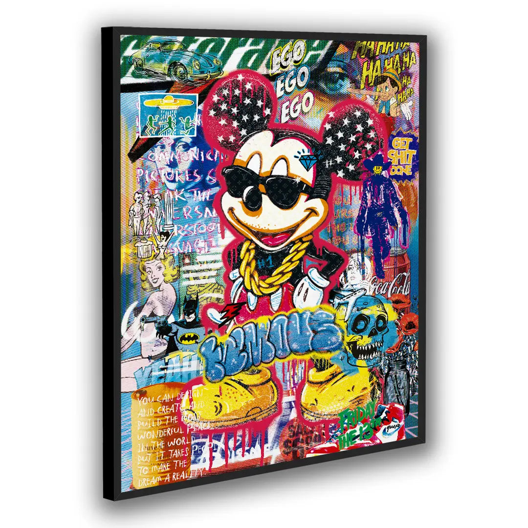 Mickey Gold Chain | Plakat