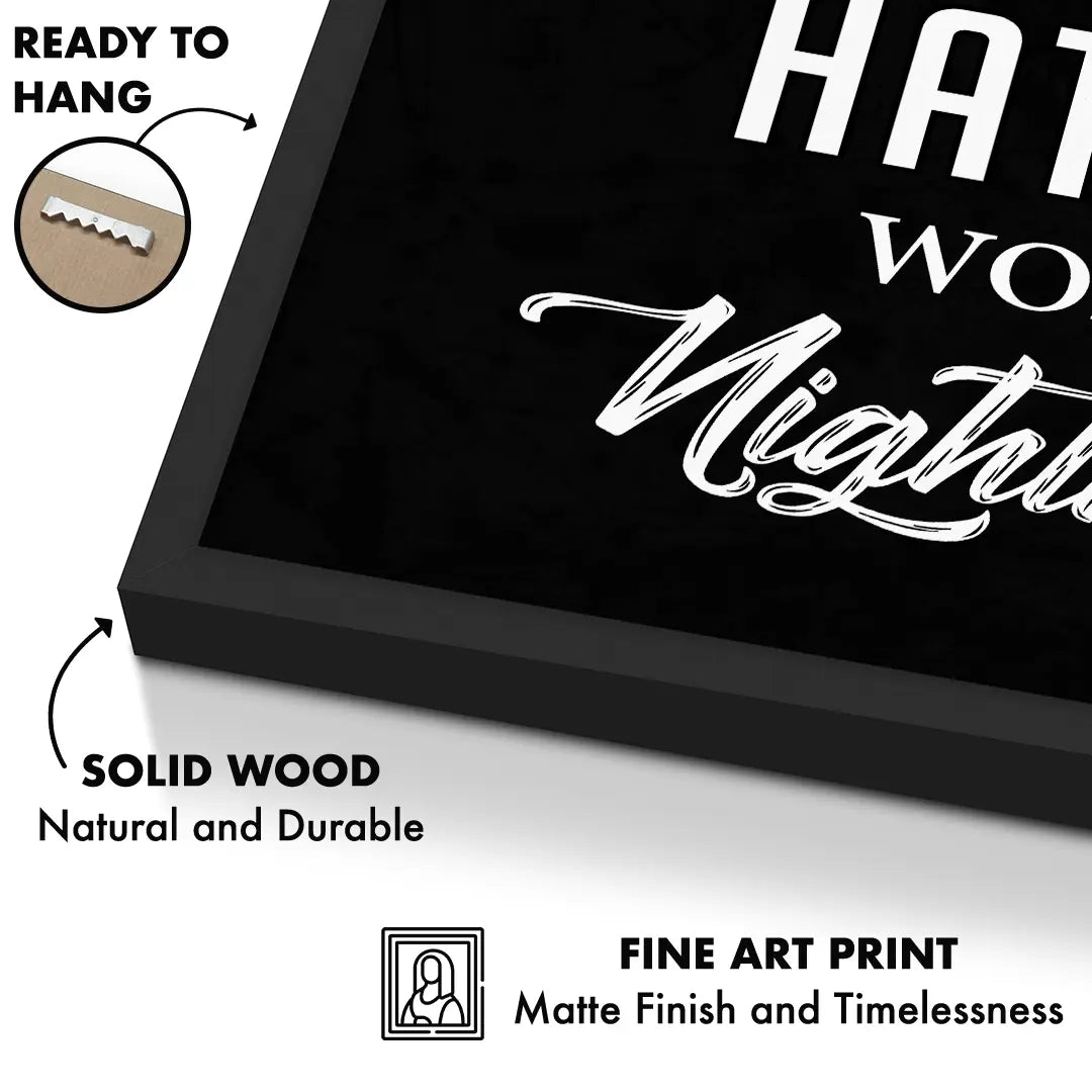 Haters Nightmate | Plakat