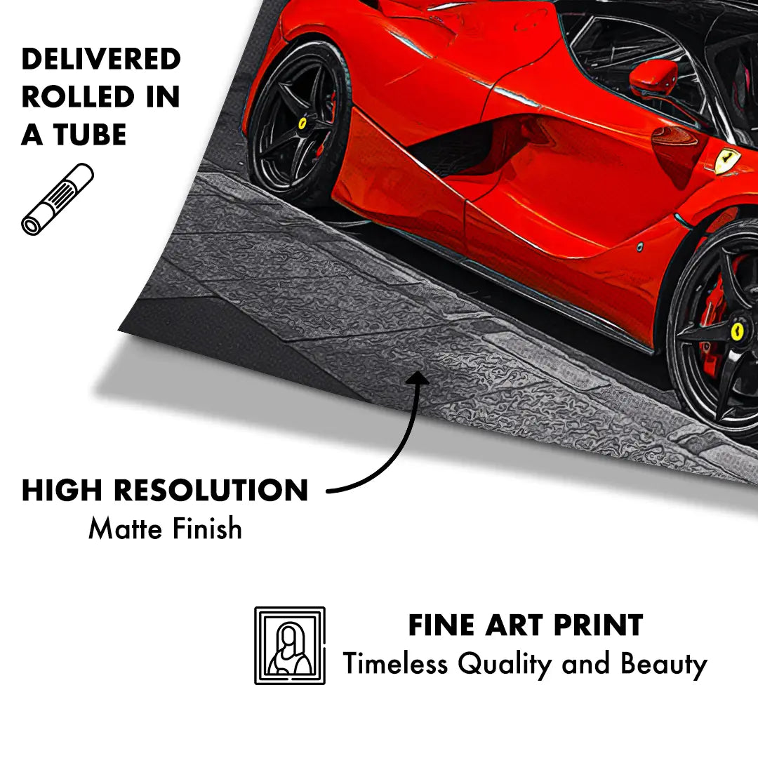 La Ferrari | Plakat