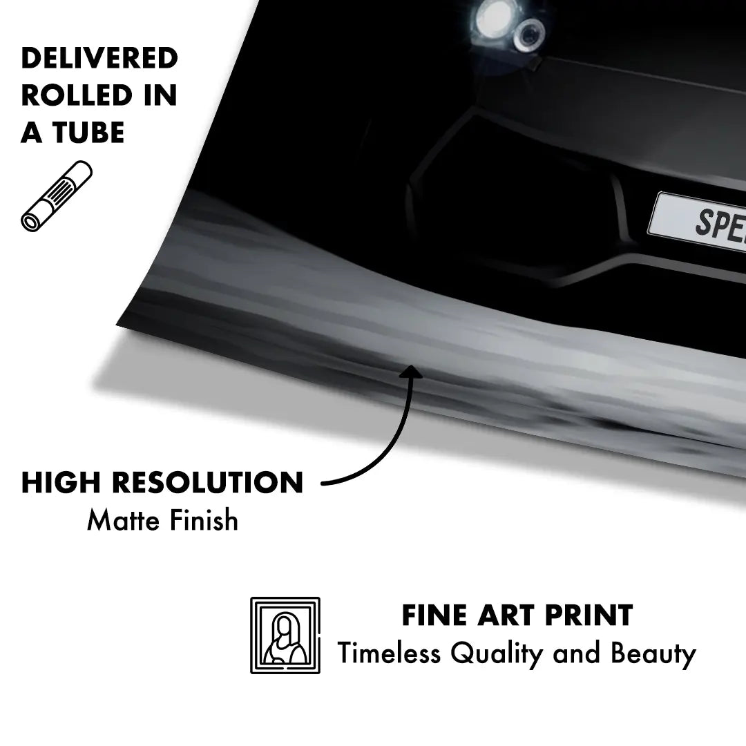 Success Loves Speed | Plakat