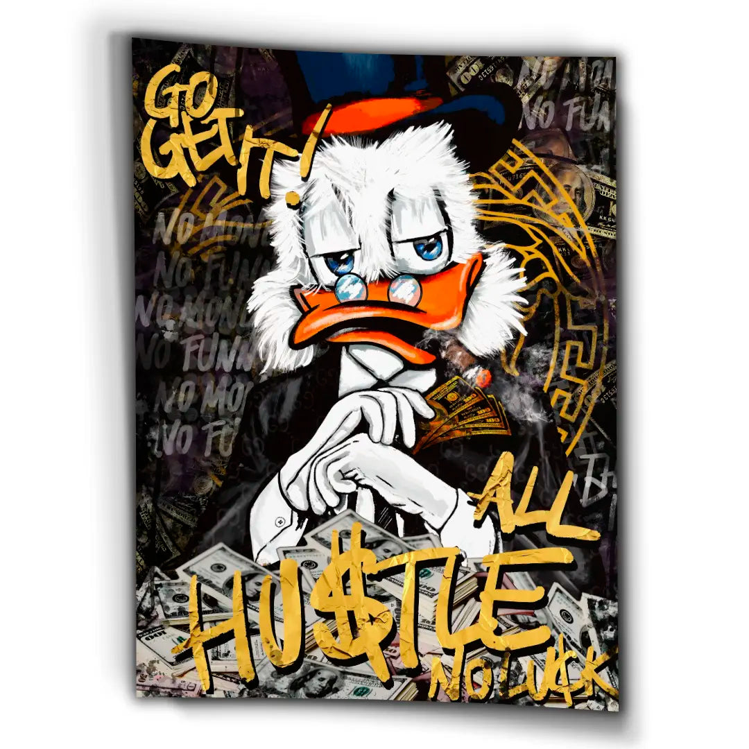 All Hustle Scrooge | Plakat