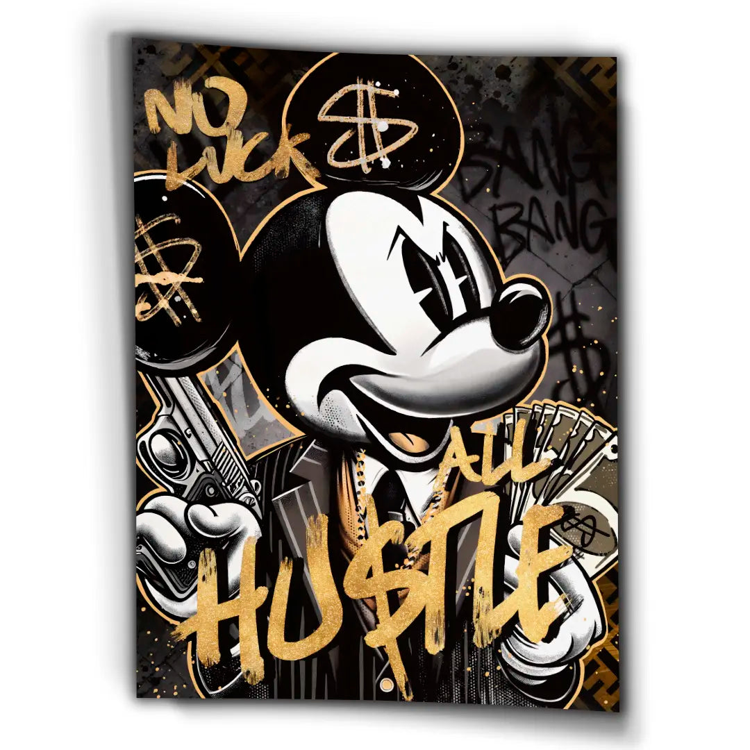 All Hustle Mickey | Plakat